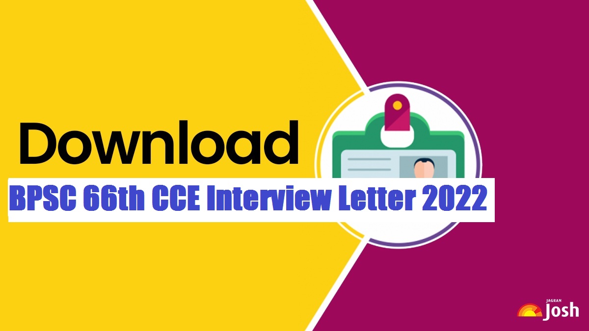 BPSC 66th CCE Interview Letter 2022 